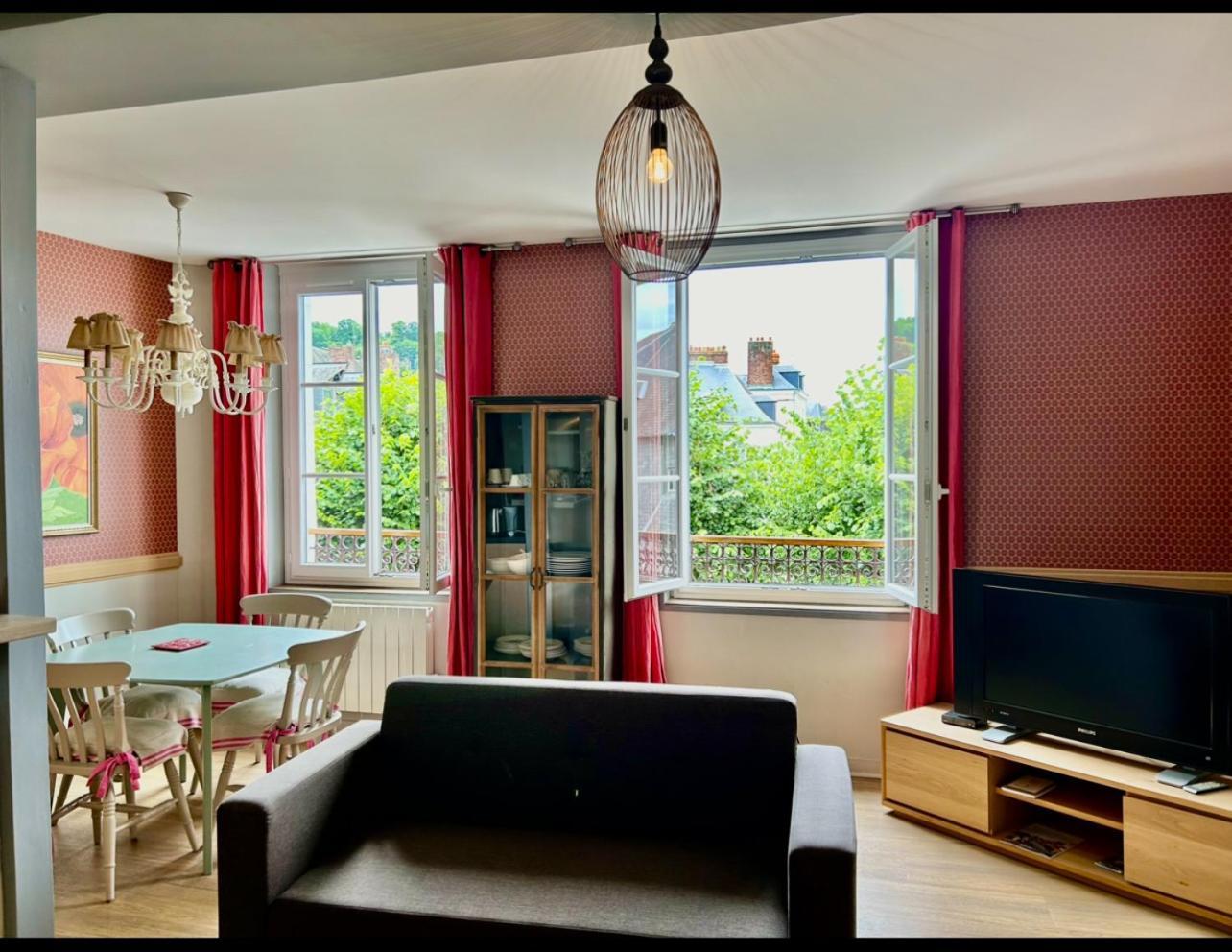 Le Duplex Ou L'Appart D'Agnes" Honfleur Eksteriør billede